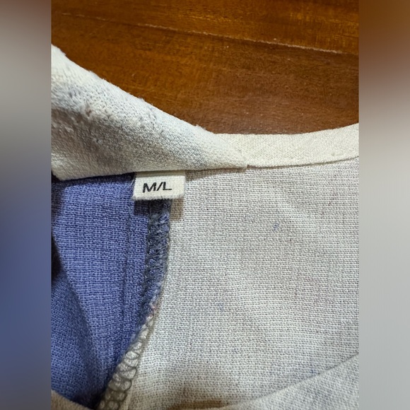 JG’s MAD LAB women’s Art To Wear Artsy Relaxed Blouse Sz M/L - Picture 6 of 7